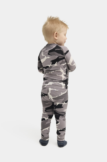 Nordbjørn Verbier Undertøy Bamboo, Camo Black