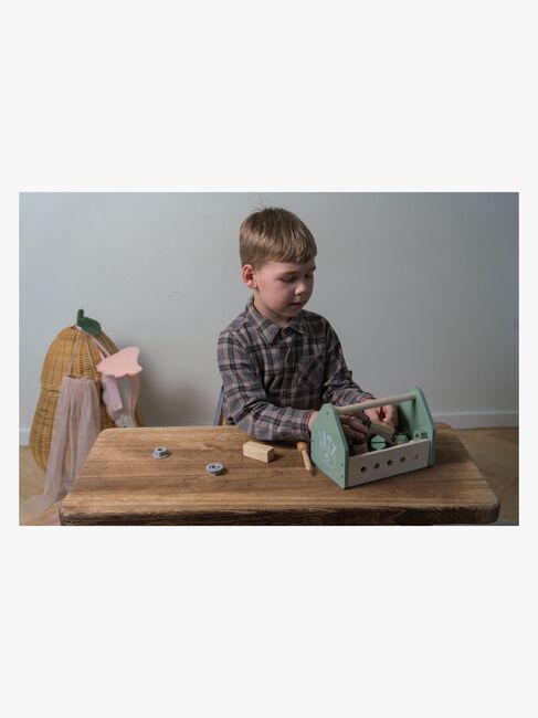 Dantoy Verktøykasse Wood In Gift Box