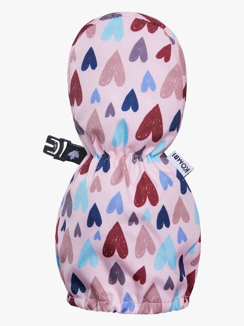 Kombi Baby Bear Votter, Doodle Hearts