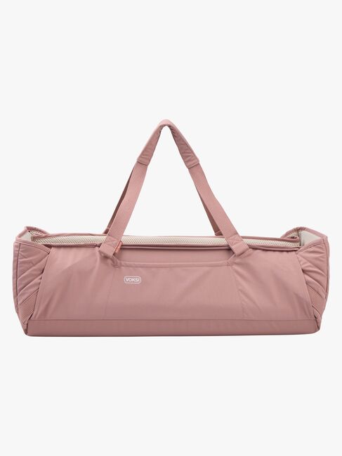 Voksi Carry Me Softbag, Blush Pink Leaf