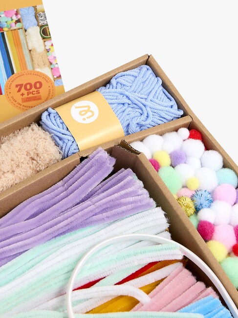 Fippla Kreativt Kunst- og Hobbysett 700+ Deler