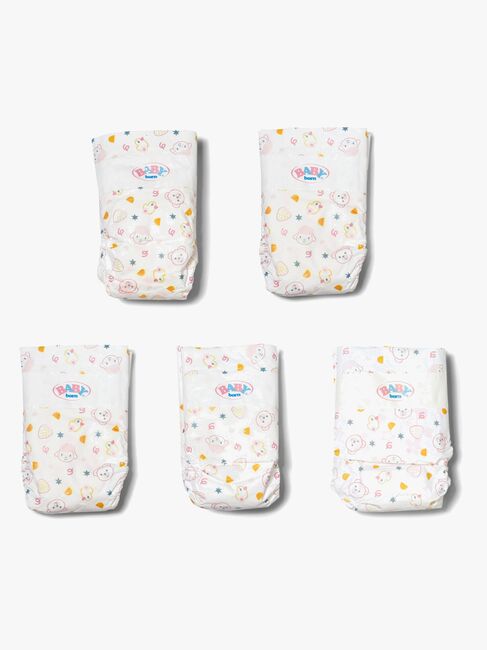 Baby Born Dukketilbehør Bleier 5-pack