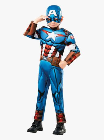 Marvel Avengers Deluxe Kostyme Captain America