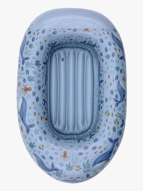 Little Dutch Flytemadrass Ocean World Båt, Blue