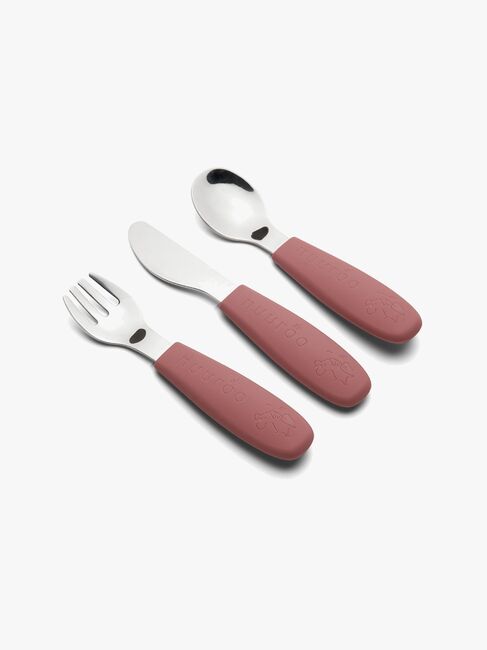 nuuroo Jana Bestikksett 3-pakning, Mahogany