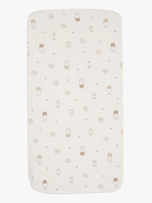 Jollein Stretchlaken 40x80, Miffy Family Farm