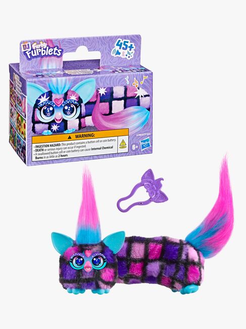 Furby Dj Furblet Interaktivt Kosedyr Dis Co