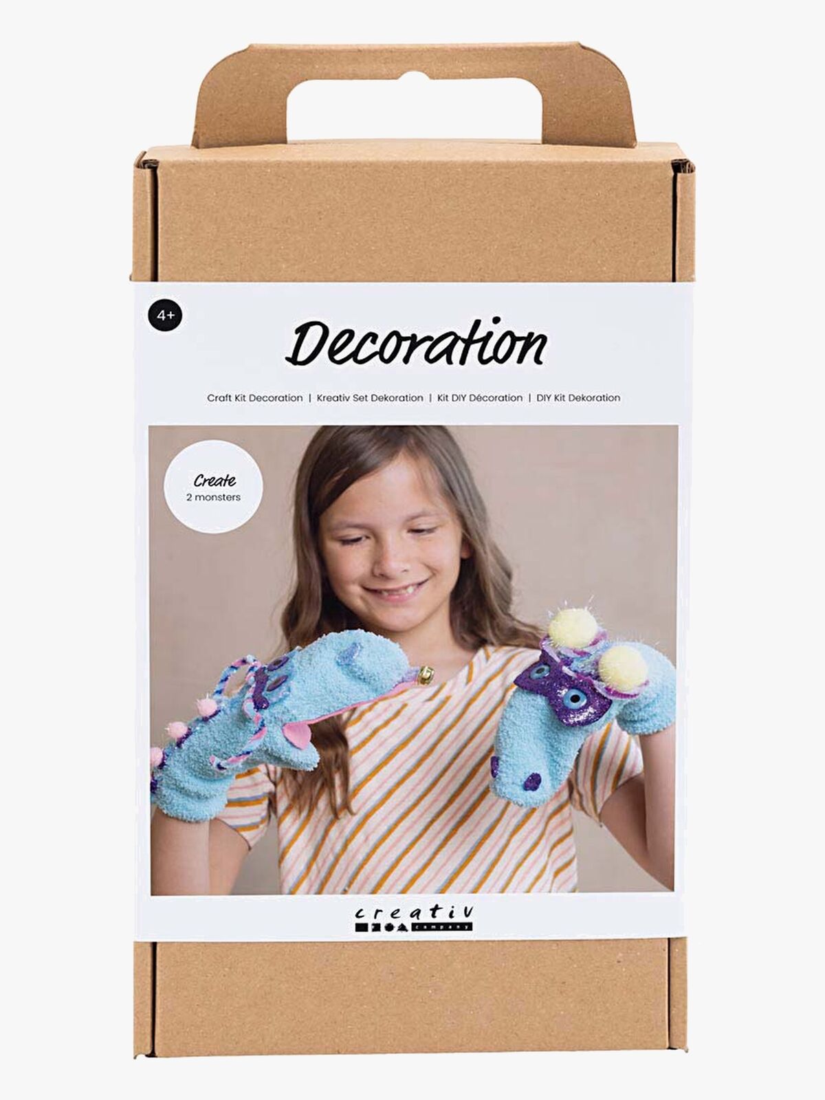 Creativ Company DIY-sett Sokkemonster