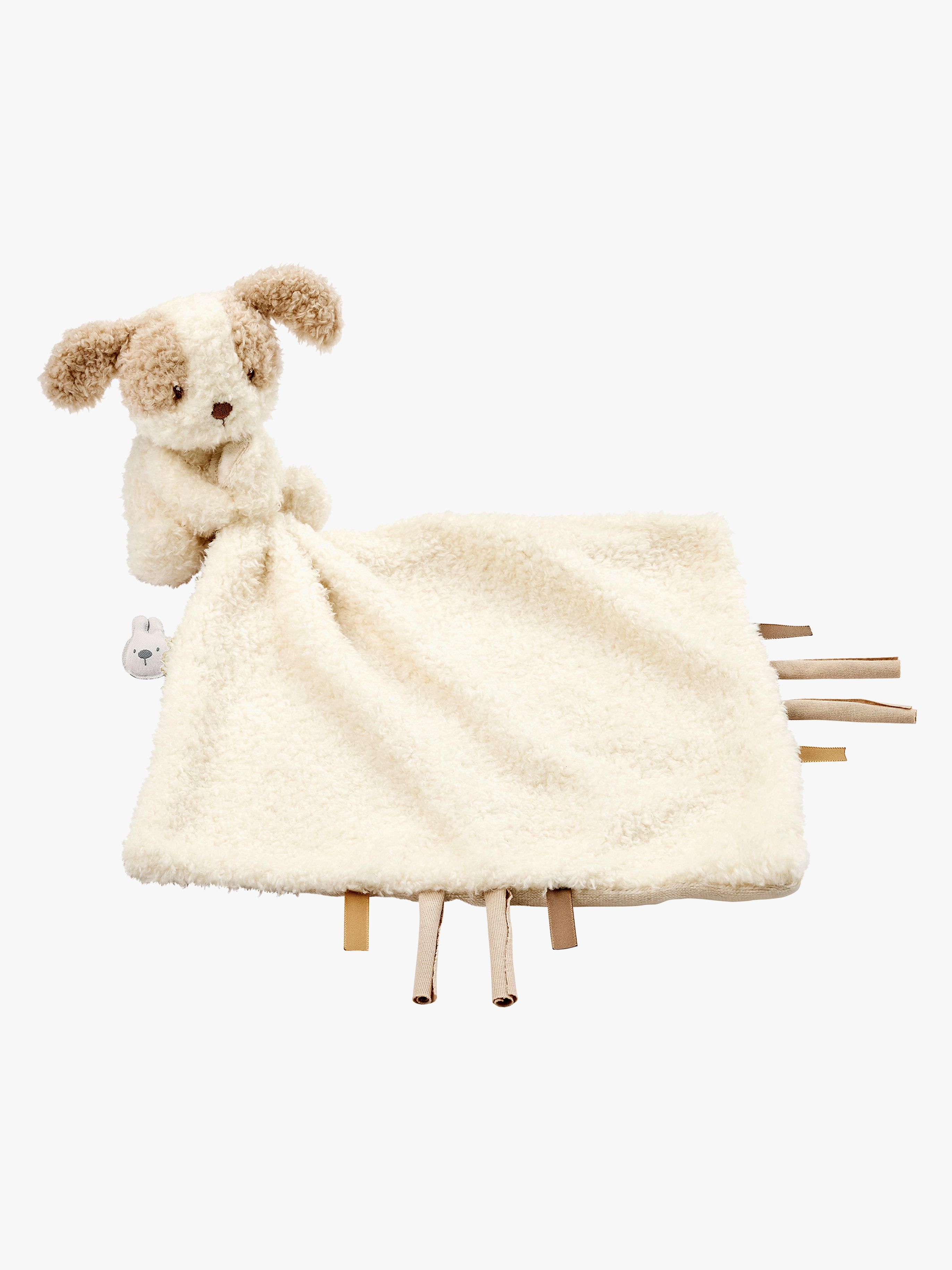 Nattou Teddy Koseklut Hund, Vanilla - Gulpekluter & Babytepper - 100% Polyester