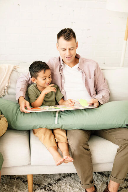 DockATot Cosset Gravidpute, Emerald Chambray