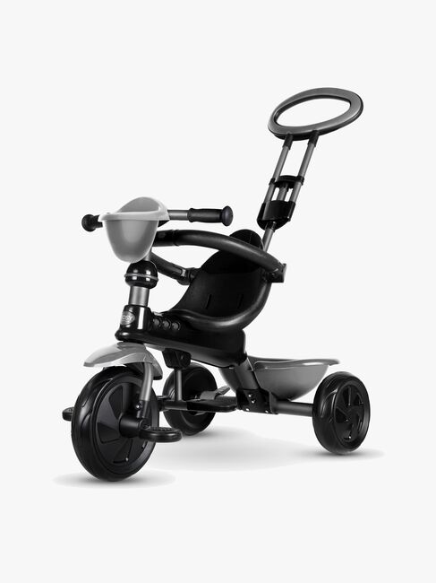 QPlay Cosy 4-in-1 Trehjulssykkel, Grå