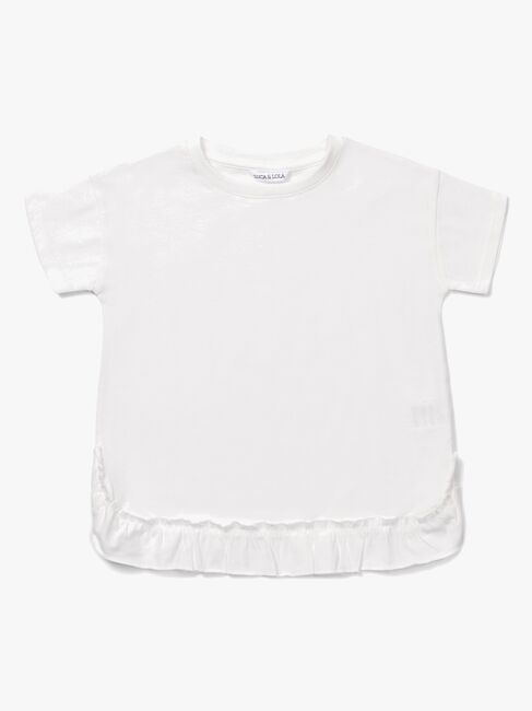 Luca & Lola Bellaria Topp, White