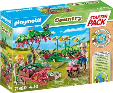 Playmobil 71380 Country Starter Pack Byggesett Kjøkkenhage