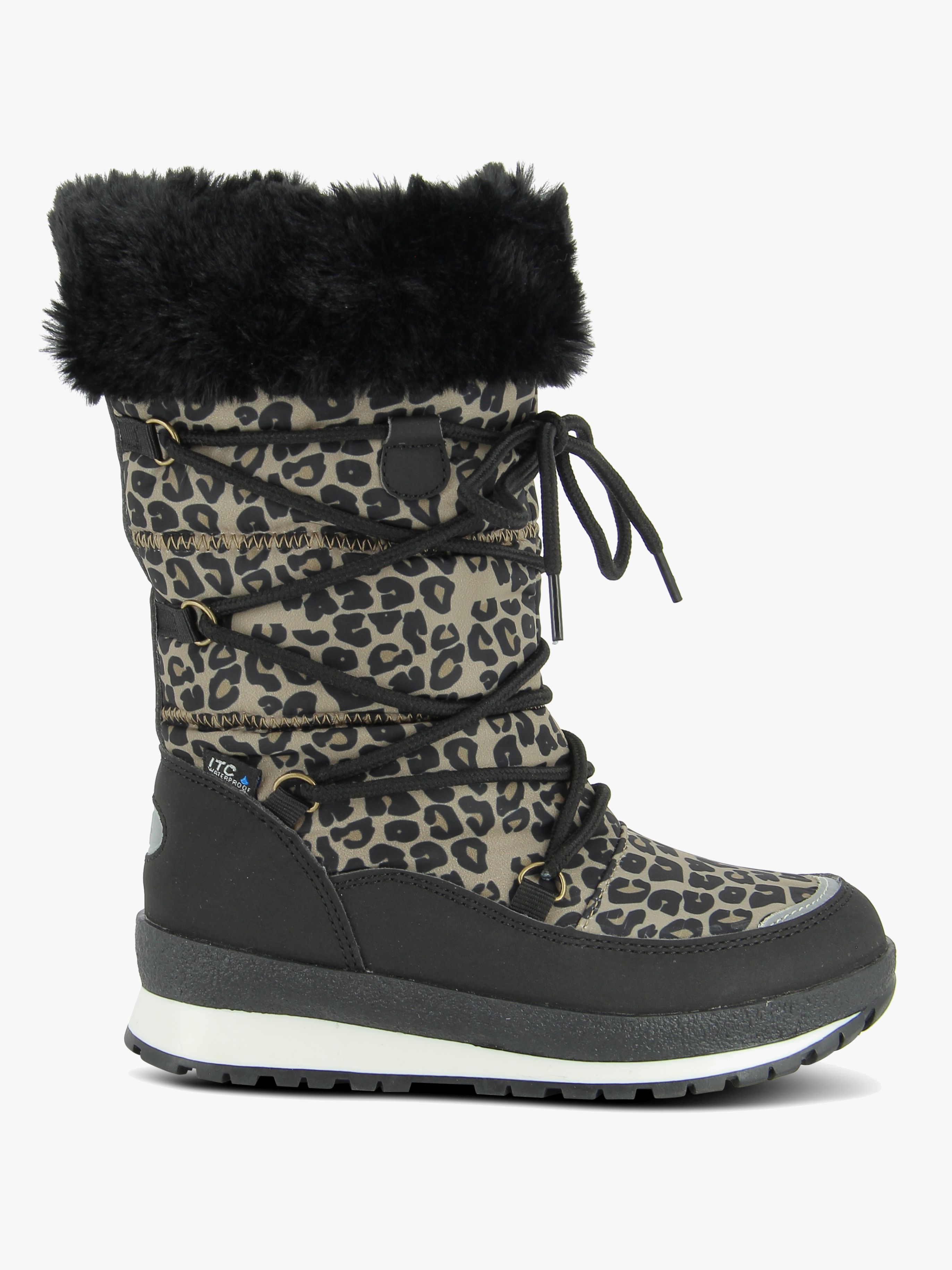 Leaf Ysby Vinterstøvler, Leopard, 28 - Vintersko & Vinterstøvler