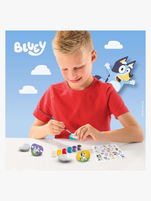 SES Creative Bluey Hobbysett Steinmaling