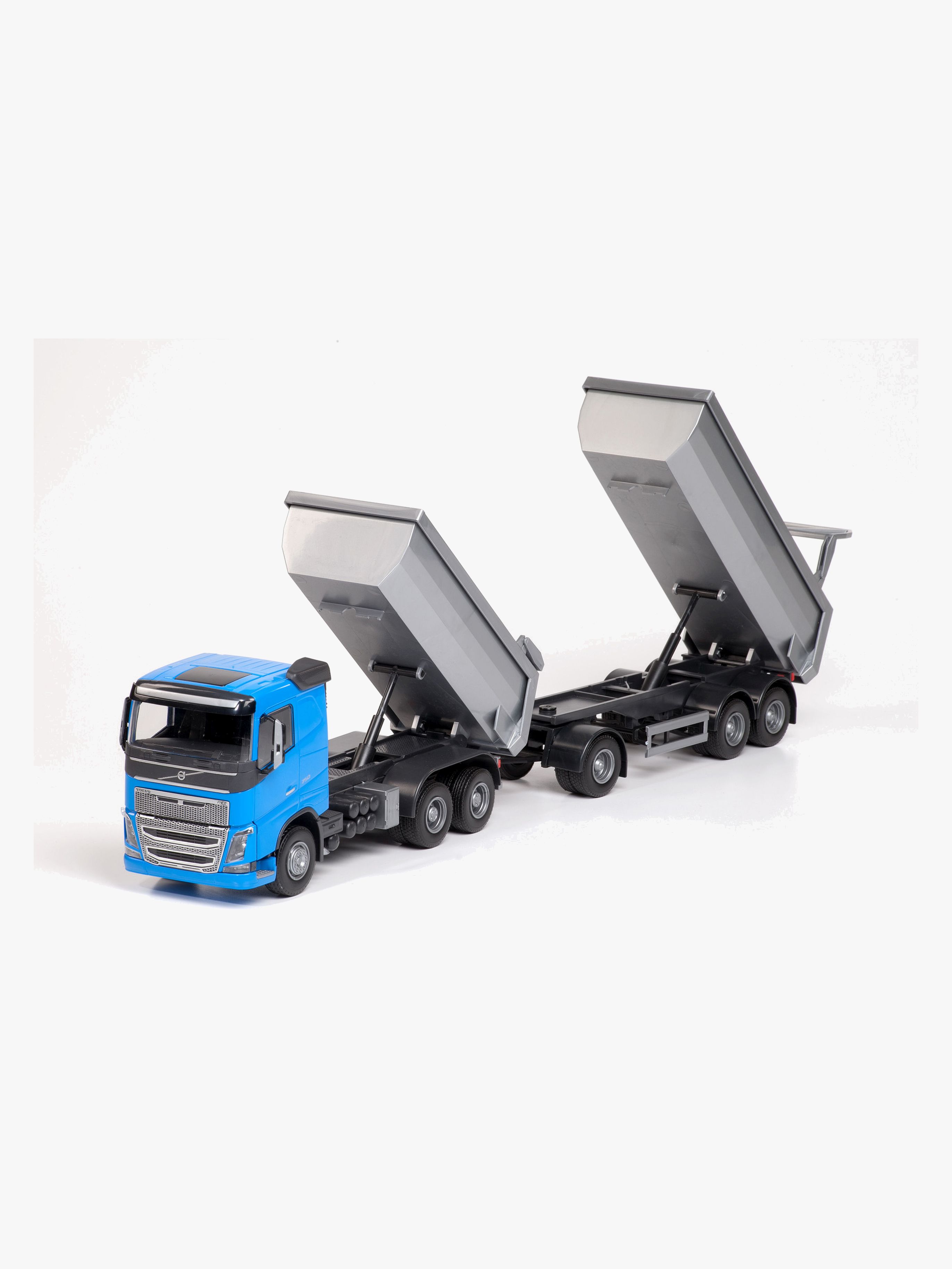 Emek Volvo Dumper med Tilhenger, Blå - Lastebiler & Traktorer - Plast