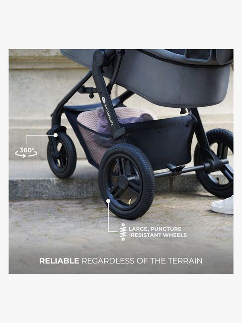 Kinderkraft MOOV 2 XL Air Kombivogn, Moonlight Grey