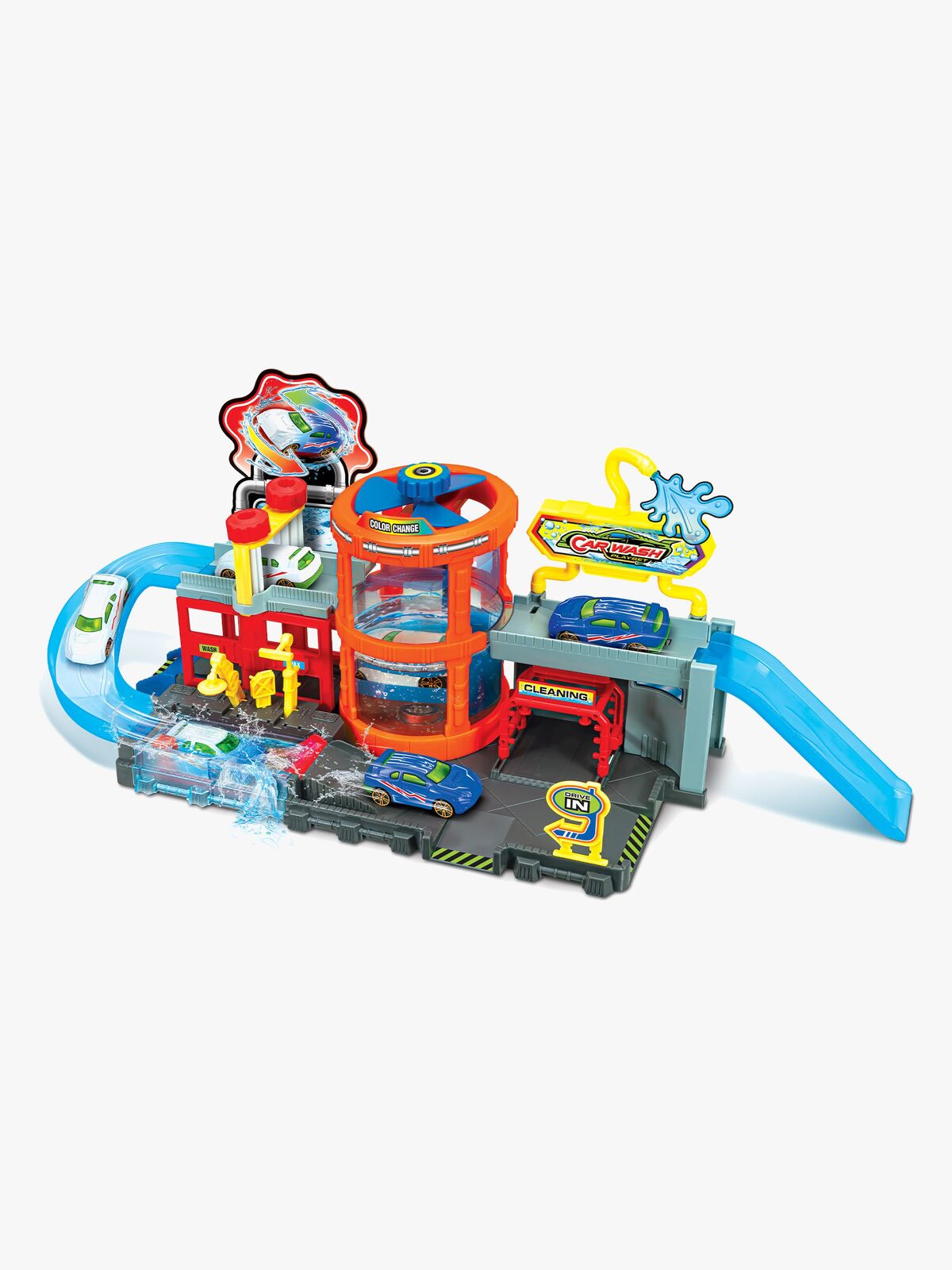 Junior Driver Car Wash Colour Change Lekesett