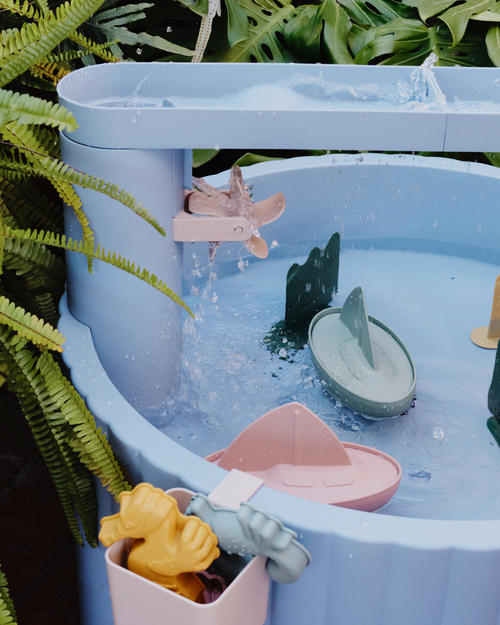 LIEWOOD Sepp Aktivitetsbord Vann & Sand, Blå