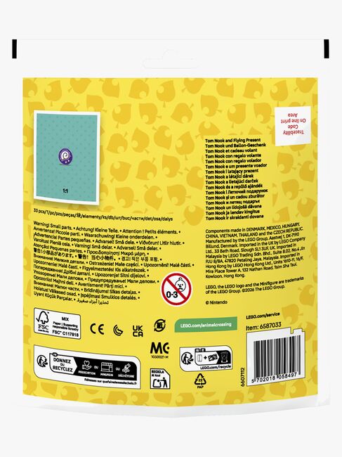 LEGO Animal Crossing 30731 Tom Nook og svevende gave