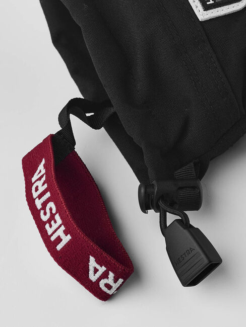 Hestra Army Leather Heli JR Ski Hansker, Svart