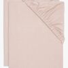 Jollein Stretchlaken 2-Pakk Bomullstretch 60x120, Wild Rose