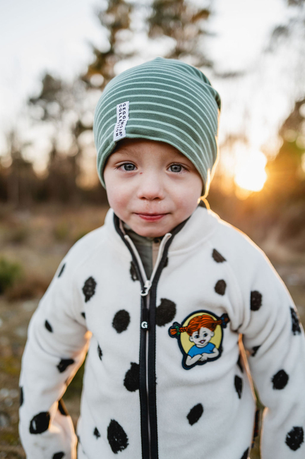Geggamoja Fleecejakke Pippi Langstrømpe, Dots
