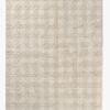 Lorena Canals Vaskbar Vichy Gulvteppe 150x180 cm, Ivory