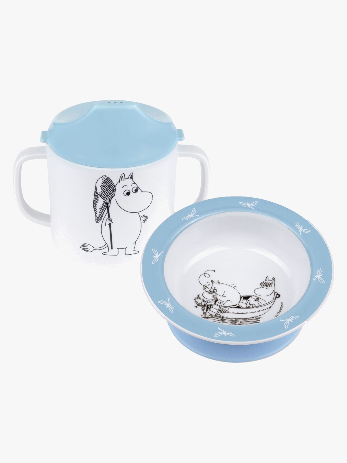 Mummitrollet Vann & Bad Matsett 2 Deler, Blå