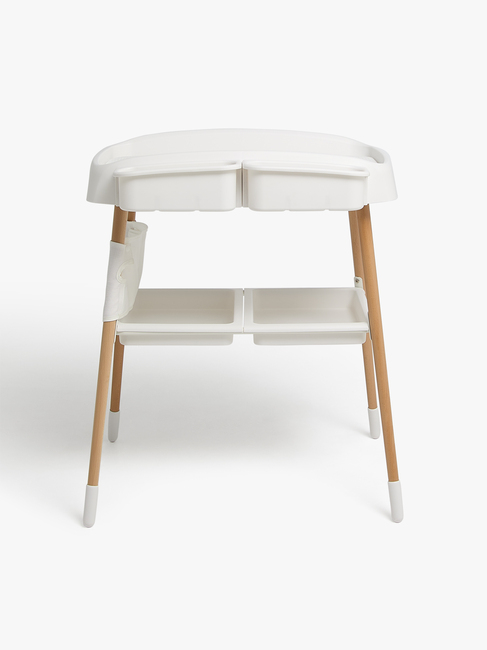 Beemoo CARE Nordic Stellebord, White/Wood