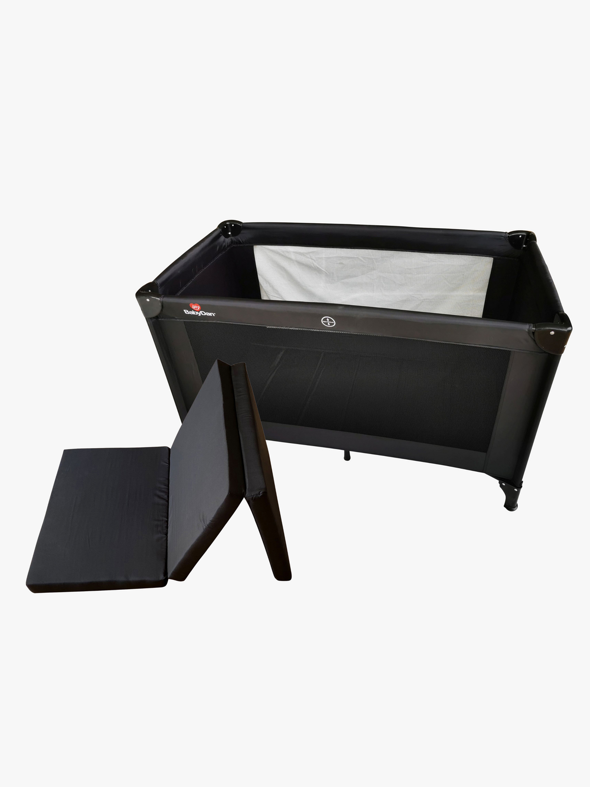 BabyDan Reiseseng inkl. Madrass, Svart 