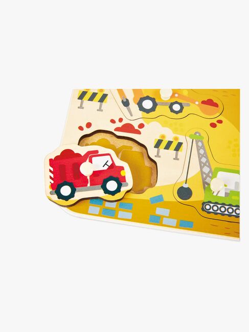 Hape Knottepuslespill Anleggsmaskiner 10 Brikker