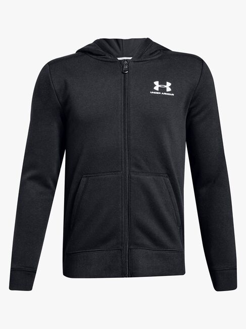 Under Armour Fleece FZ Hettegenser, Black