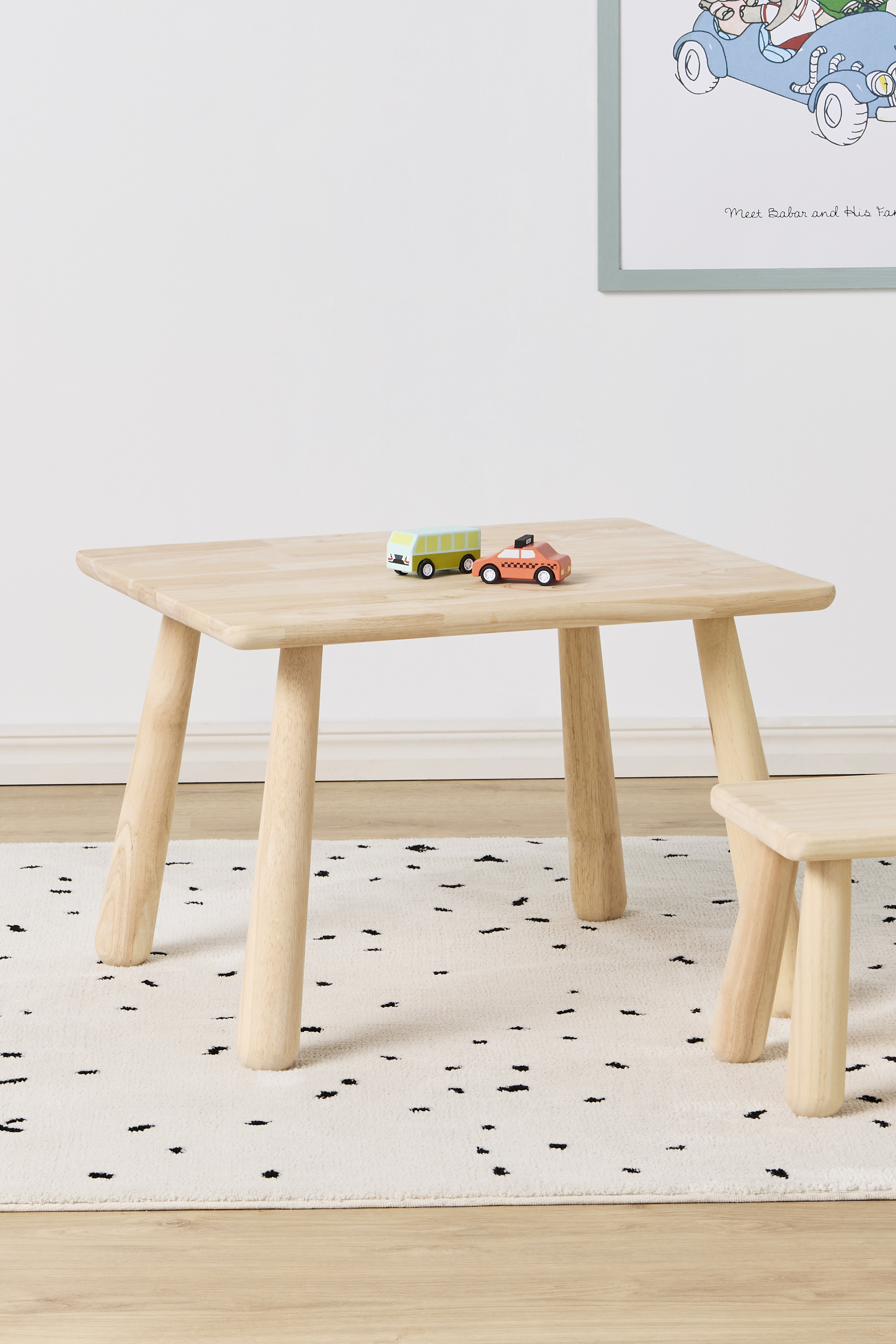 Minitude Nordic HARRY Bord, Nature - Bord & Stoler - Tre