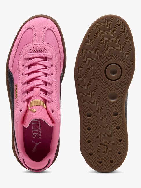 Puma Club II Era Jr Sneakers, Posie Pink/Navy