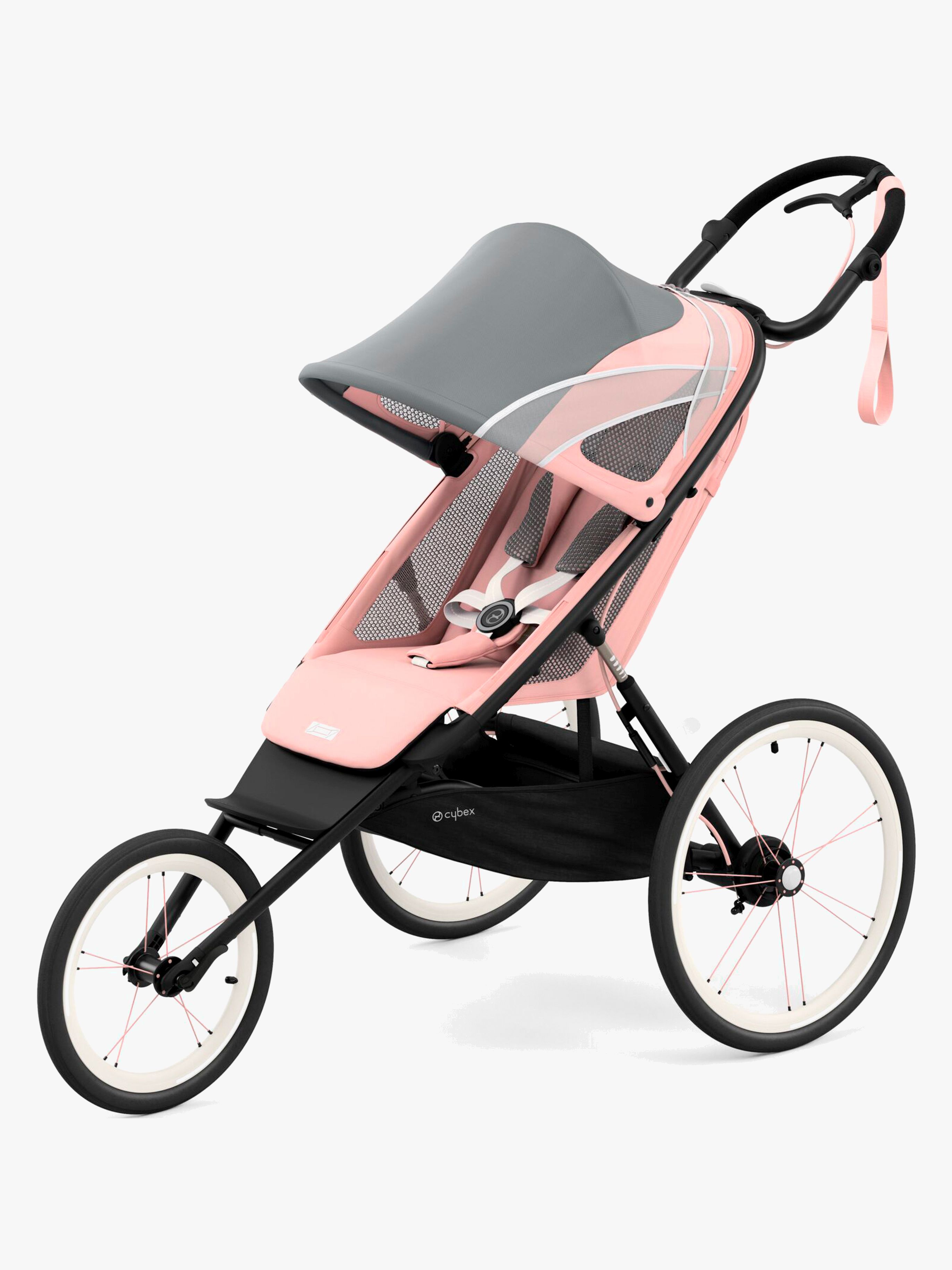 Cybex Sport AVI Løpevogn, Black/Silver Pink - Løpevogner