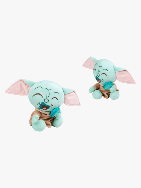 Star Wars Kosedyr Grogu med Småkake 25 cm