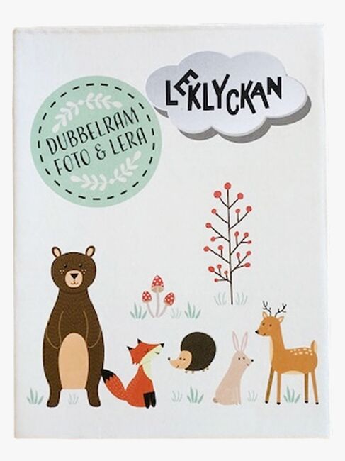 Leklyckan Ramme Leiretrykk, Hvit