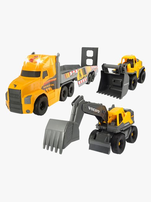 Dickie Toys Volvo Lastebil Med 2 Kjøretøy