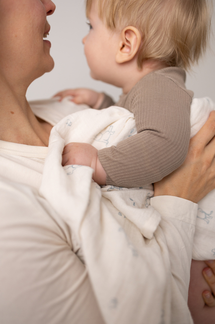 Mummitrollet Musselintepper 2-Pakk, Blue