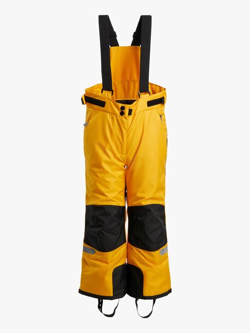 Nordbjørn Snowfall Skibukser, Sunflower/Solid Black