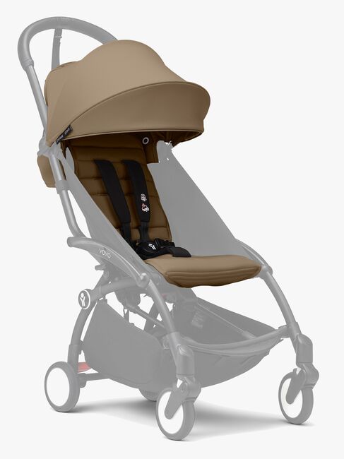 Stokke YOYO 3 Sporsvogn inkl. Newborn Pack, Toffee/Black