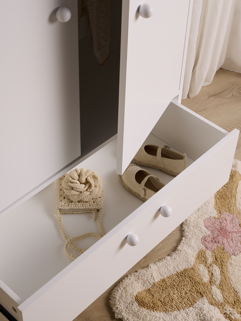 Alice & Fox Dune Klesskap, White