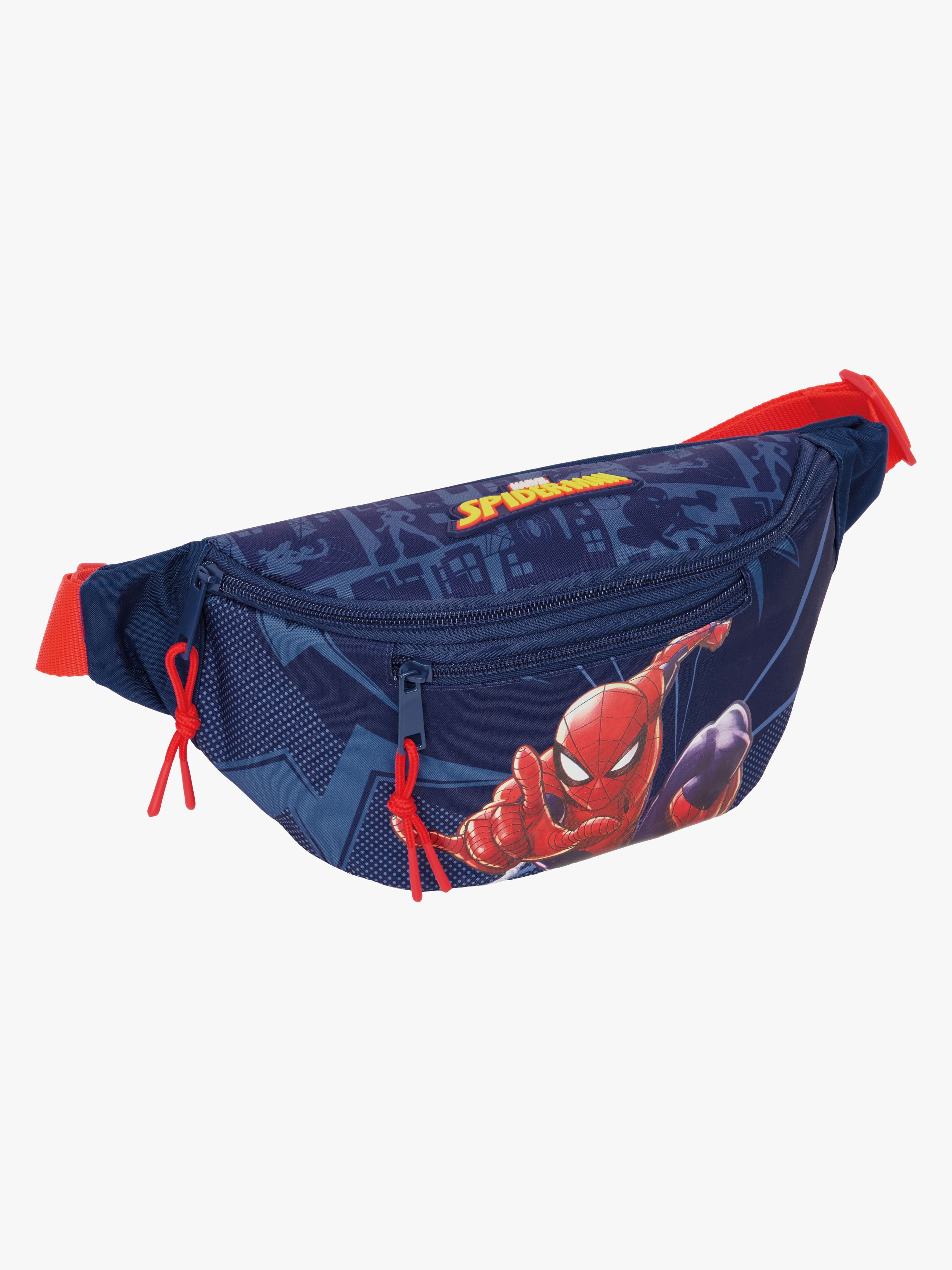 Marvel Spider-Man Midjeveske, Blå - Rumpetasker - Polyester