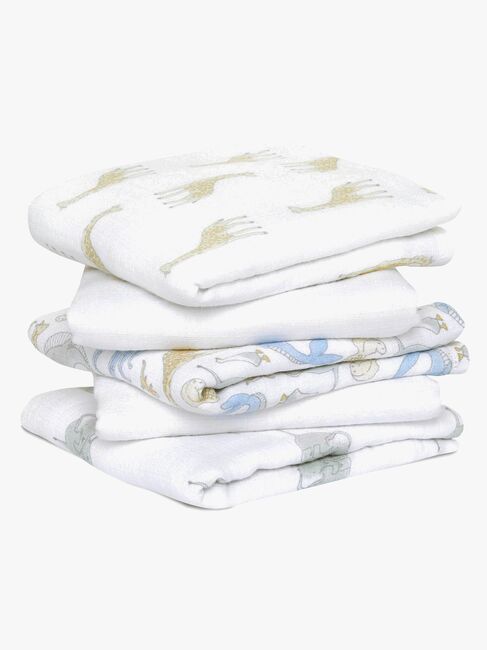 Aden + Anais™ Essentials Musselintepper 5-pack, Natural History