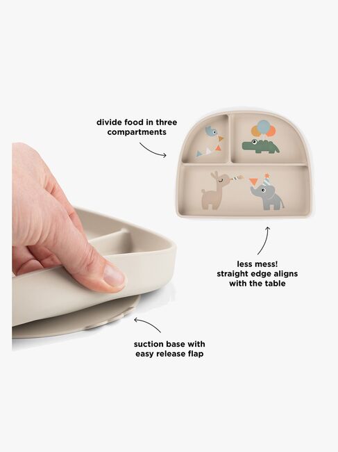 Done By Deer Celebration Delt Tallerken, Sand