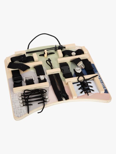 Small Foot Motorikktavle med Låser og Snor