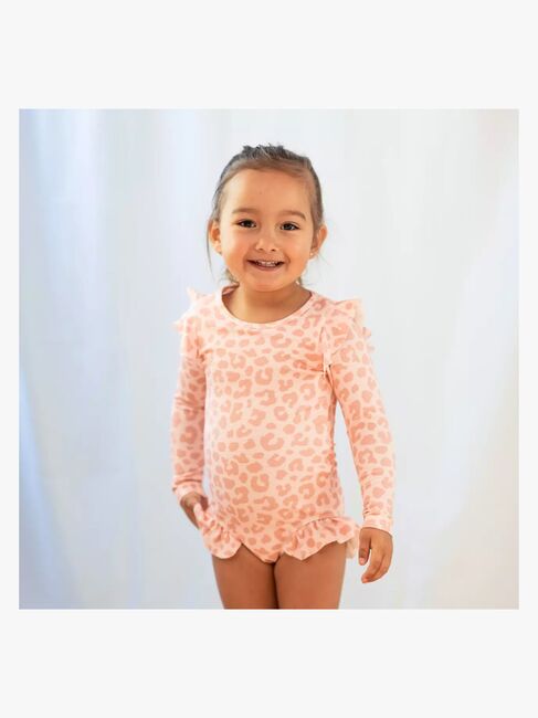 Geggamoja UV-Badedrakt, Pink Leo