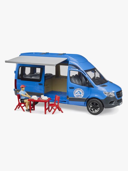 Bruder MB Sprinter Campingbil med Tilbehør