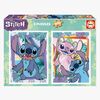 Educa Disney Stitch Puslespill 2x500 Brikker